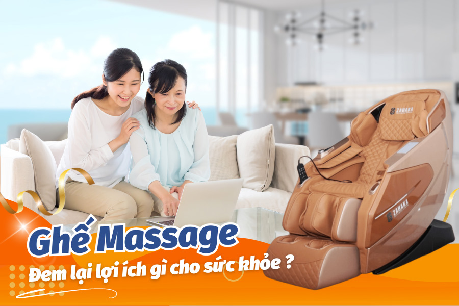 Có nên mua ghế massage không? Lợi ích ghế massage mang lại 