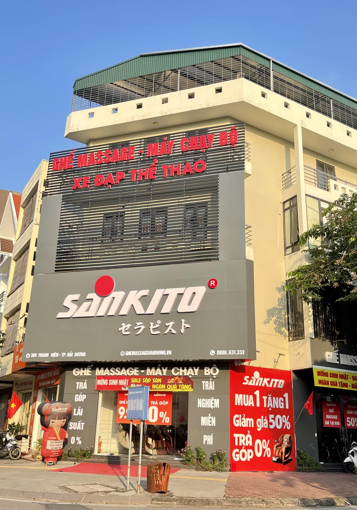 Showroom Sankito tại Hà Tĩnh